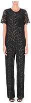 Thumbnail for your product : Erdem Lace and silk-panel jumpsuit