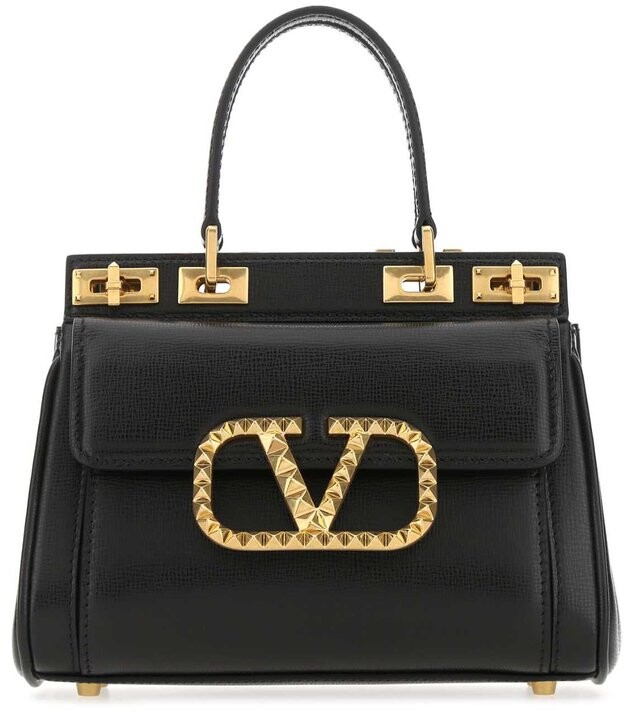 Valentino Small Rockstud Tote | Shop the world's largest 