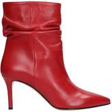 Thumbnail for your product : Marc Ellis Red Calf Draped Ankle Boots