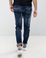 Thumbnail for your product : Jack and Jones Twist Jeans In Blue Wash