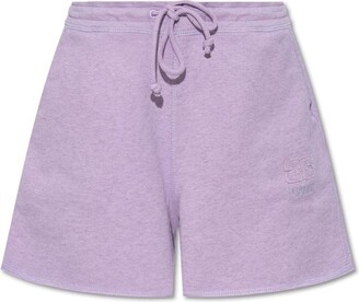 Ganni Software Isoli Drawstring Shorts - ShopStyle