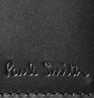 Paul Smith Belvoir-Print Leather Billfold Wallet