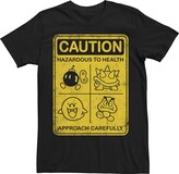 Thumbnail for your product : Licensed Character Men's Nintendo Super Mario Caution Sign Tee