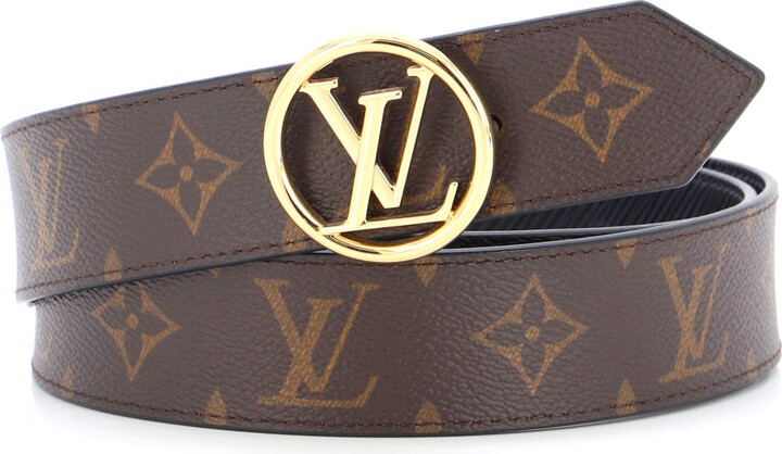 Women's LV Circle 25mm Reversible Belt, LOUIS VUITTON