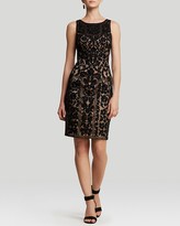 Thumbnail for your product : Sue Wong Dress - Sleeveless High Neck Soutache Illusion Neckline