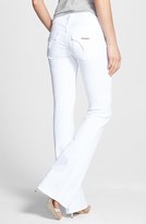 Thumbnail for your product : Hudson 'Signature' Supermodel Bootcut Jeans (White Wash) (Long)