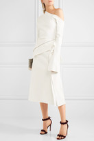 Thumbnail for your product : Dion Lee Axis Ruffled Cotton-blend Skirt - White