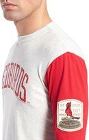 Thumbnail for your product : Mitchell & Ness Men's 'St. Louis Cardinals - Extra Out' Tailored Fit Three Quarter Baseball T-Shirt