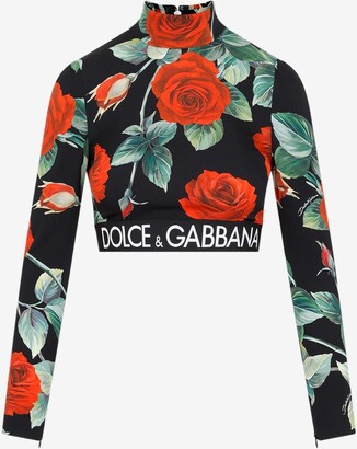 Dolce & Gabbana Floral Top | ShopStyle