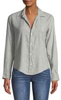 Thumbnail for your product : Frank And Eileen Barry Button-Front Long-Sleeve Cotton Shirt