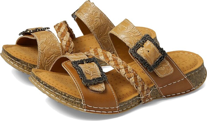 L'Artiste by Spring Step Astra Women's Shoes Tan : EU 35 (US Women's 5) M, Leather