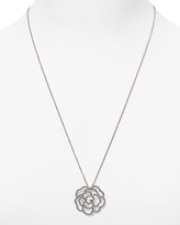 Thumbnail for your product : Nadri Flower Pave Pendant Necklace, 23"