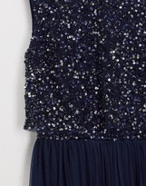 maya bridesmaid sleeveless midaxi tulle dress