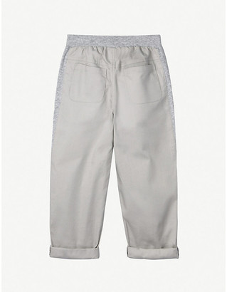 The Little White Company Panelled cotton-twill trousers (1-6 years)