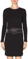 Thumbnail for your product : Longchamp Patent Leather Buckle Belt