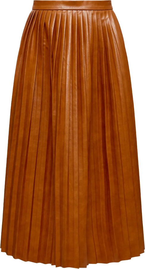 MM6 MAISON MARGIELA Pleated Midi Skirt