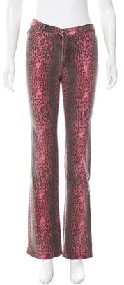 Just Cavalli Cheetah Print Jeans