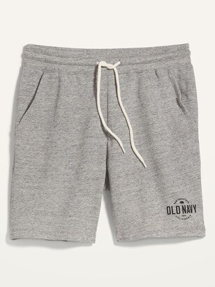 Old Navy Logo-Graphic Jogger Sweat Shorts for Men -- 7.5-inch 