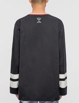Thumbnail for your product : Our Legacy Team Box V-Neck L/S T-Shirt