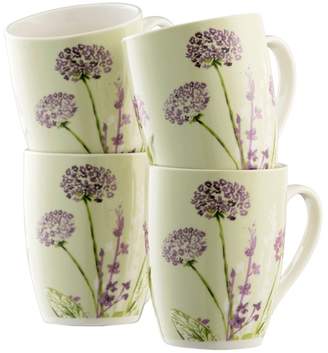 Aynsley China - Floral Spree 4 Mugs Set