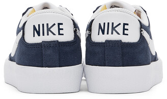 Nike Navy Suede Blazer Low '77 Sneakers