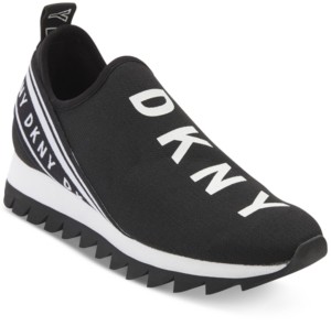 donna karan slip on sneakers