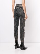 Thumbnail for your product : IRO High-Rise Stonewashed Straight-Leg Jeans