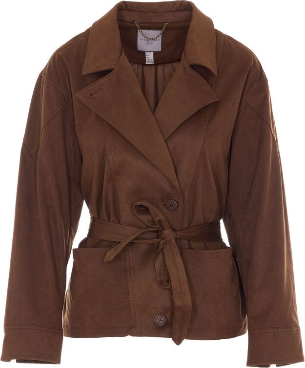 Urban Code Urbancode Belted Button-Front Jacket