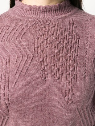 Etoile Isabel Marant Peplum Hem Knitted Jumper