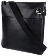 Thumbnail for your product : Ferragamo Leather Zip Messenger Bag