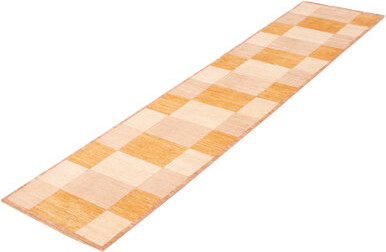 Gracie Oaks Pirran Patchwork Hand-Knotted Runner 2'7\