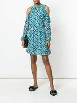 Thumbnail for your product : MICHAEL Michael Kors cold-shoulder floral-print dress