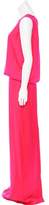 Thumbnail for your product : Cédric Charlier Satin Evening Dress