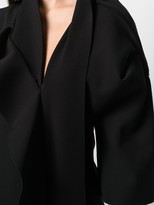 Thumbnail for your product : Rick Owens Asymmetric Ruffle Maxi Dress