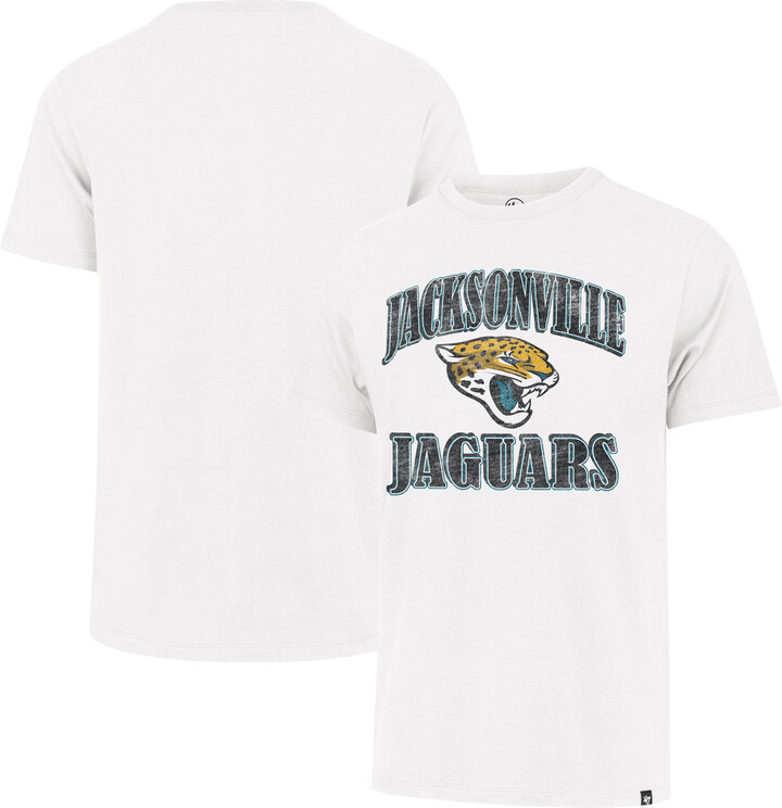 '47 Men's White Jacksonville Jaguars Overrun Franklin T-Shirt