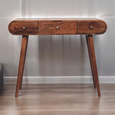 Artisan Furniture Caramel Round Dressing Table