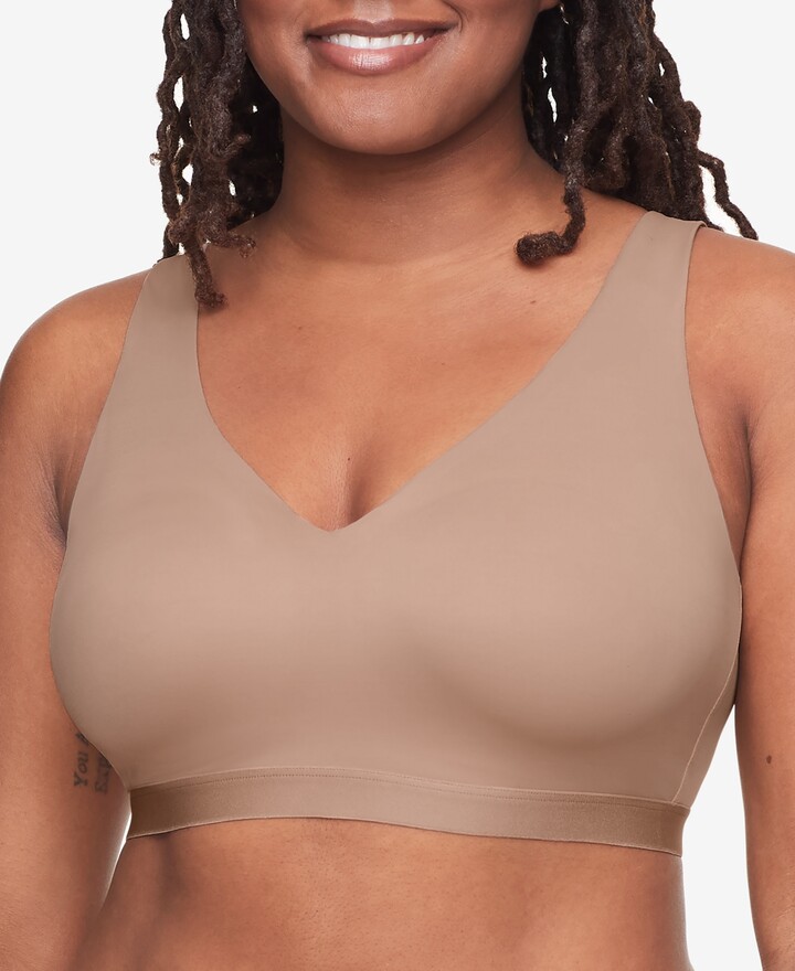 Warner's Women's Elements of Bliss Smoothing Support with Seamless Band  Wireless Lightly Lined Comfort Bra RM3741A - ShopStyle