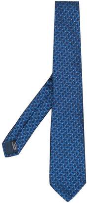 Lanvin geometric pattern tie