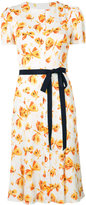 Thumbnail for your product : Carolina Herrera butterfly sash shift dress