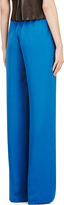 Thumbnail for your product : Thierry Mugler Cerulean Blue Wide Leg Pants