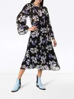 Thumbnail for your product : By Ti Mo By Timo floral print midi dress