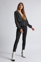 Thumbnail for your product : Dorothy Perkins Women's Star Front Tie Top - black - 4