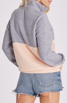 Thumbnail for your product : Wildfox Couture Lea Colorblock Half Zip Sweatshirt