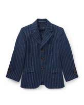 Thumbnail for your product : Ralph Lauren Childrenswear Linen Princeton Pinstripe Blazer, Size 4-7
