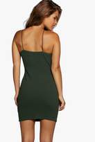 Thumbnail for your product : boohoo Petite Strappy Bodycon Dress