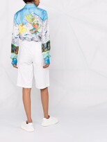 Thumbnail for your product : Casablanca Graphic-Print Silk Shirt