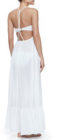 Thumbnail for your product : 6 Shore Road by Pooja Mermaid's Voile Square-Neck Maxi Dress