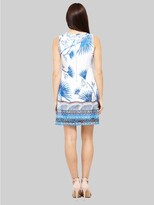 Thumbnail for your product : M&Co Izabel London Eastern Print Lace Shift Dress