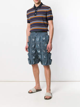 Loewe logo pocket shorts