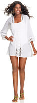 Thumbnail for your product : La Blanca Embroidered Tunic Cover Up